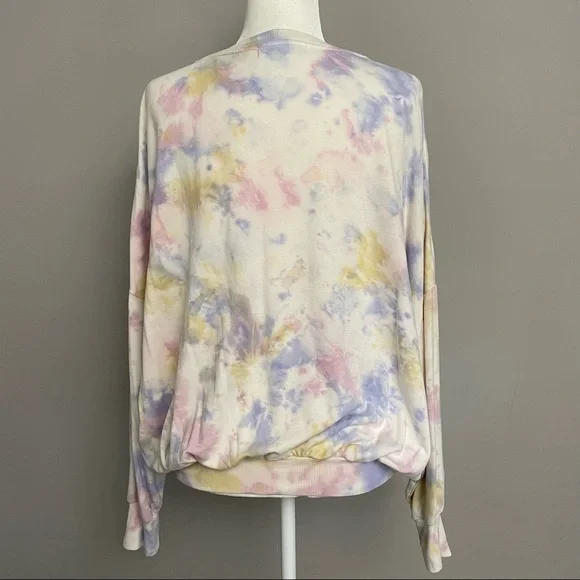 Young Fabulous & Broke Juliette Tie Dye Oversized Sweatshirt Size M - Picture 7 of 12